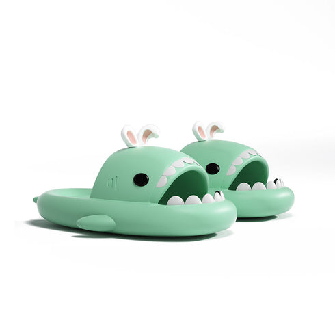 Sharkicks Basic - Claquettes Requins Lapin